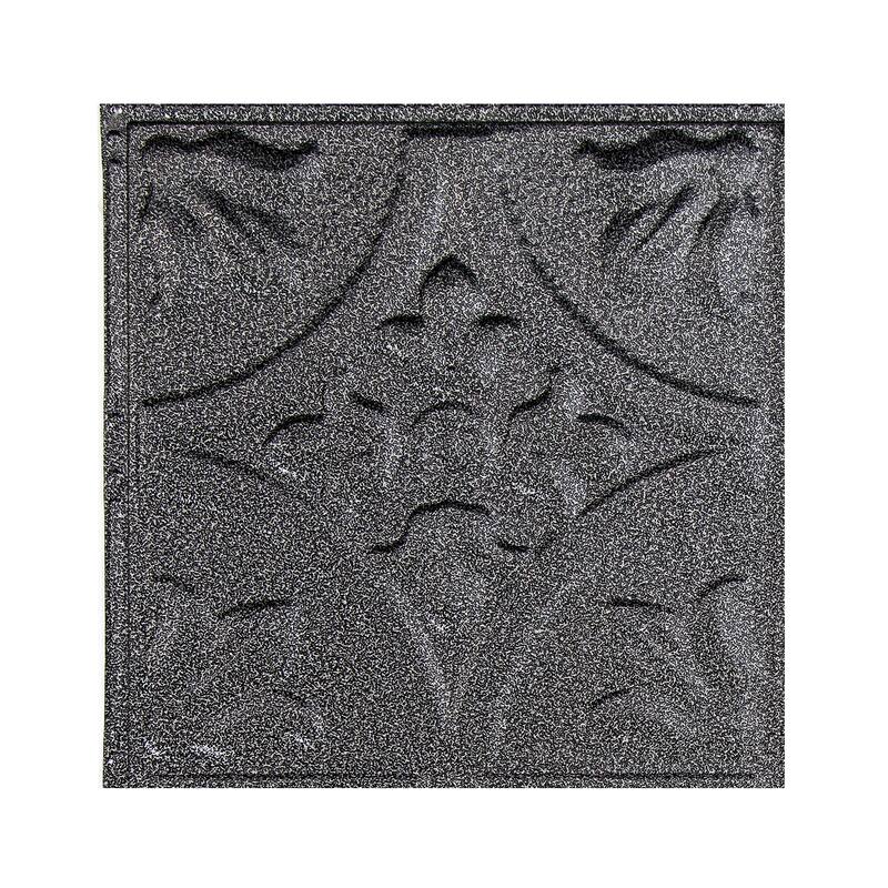 Great Lakes Tin Jamestown Lay-in Ceiling Tile - Pewter - Sample