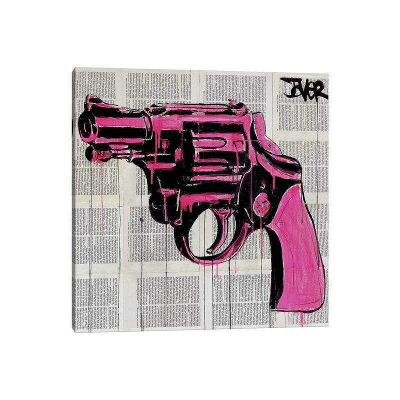 iCanvas "Pop Gun" by Loui Jover Canvas Print