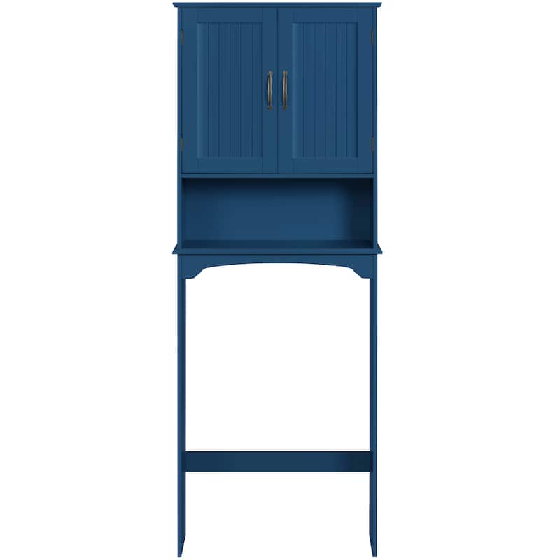 Yaheetech Bathroom Space Saving Organizer Over-the -Toilet with Adjustable Shelf for Bathroom