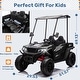 preview thumbnail 25 of 31, 24V Ride-On Car, 4WD UTV for Kids, Remote-Controlled Dump Truck, Removable Roof, 2-Seater, 3 Speeds, Bluetooth, Music Features