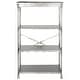 preview thumbnail 2 of 4, SAFAVIEH Jacinda Dark Silver Etegere - 32" x 16" x 50.3"