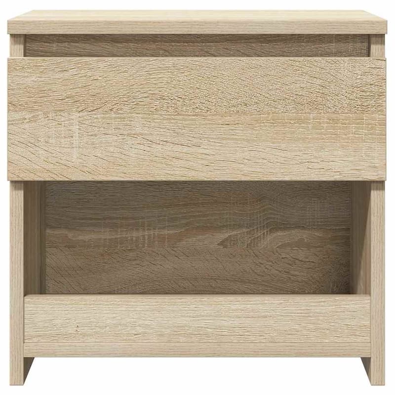 vidaXL Bedside Cabinet Engineered wood