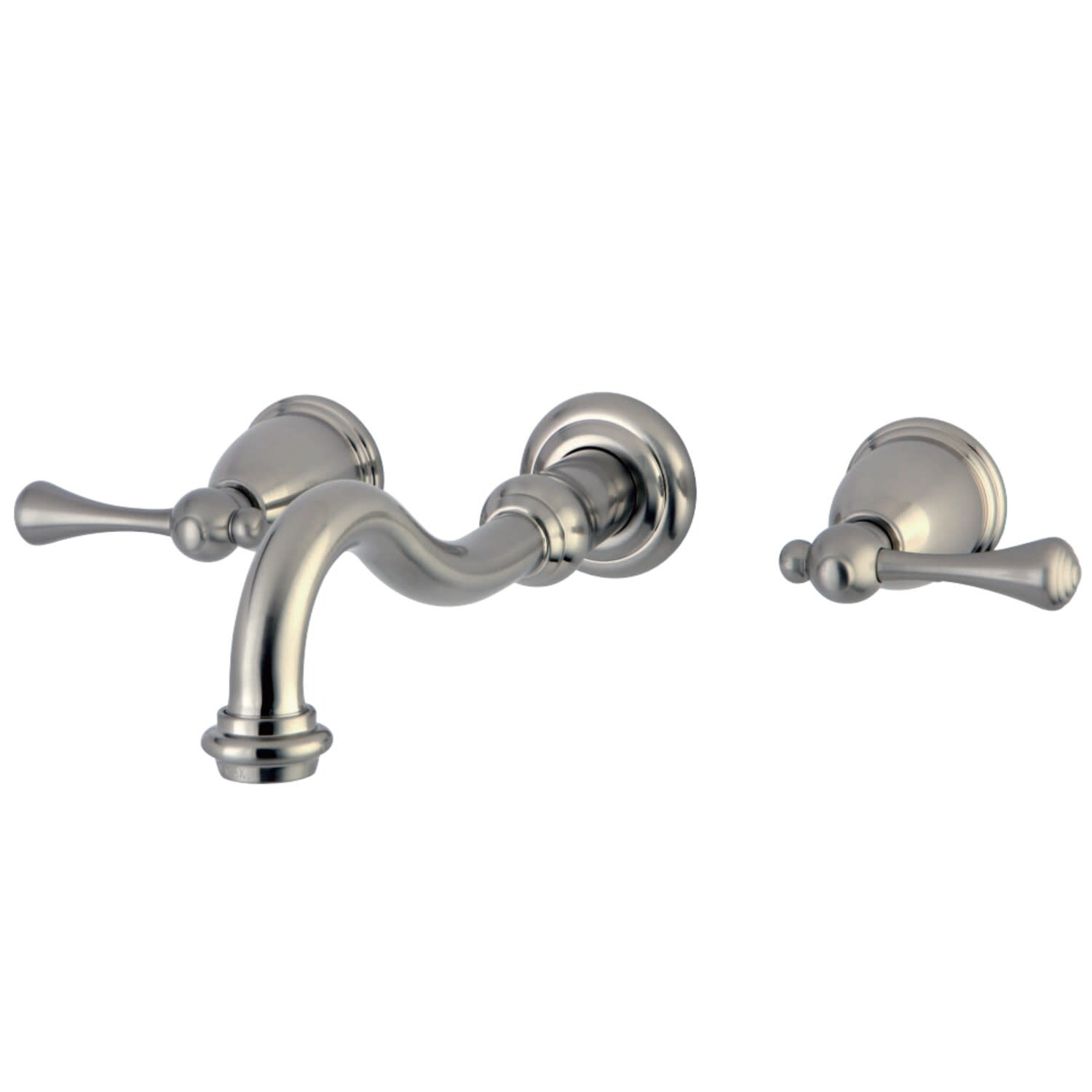 Kingston Brass Vintage 1.2 GPM Wall Mounted Widespread Bathroom Faucet