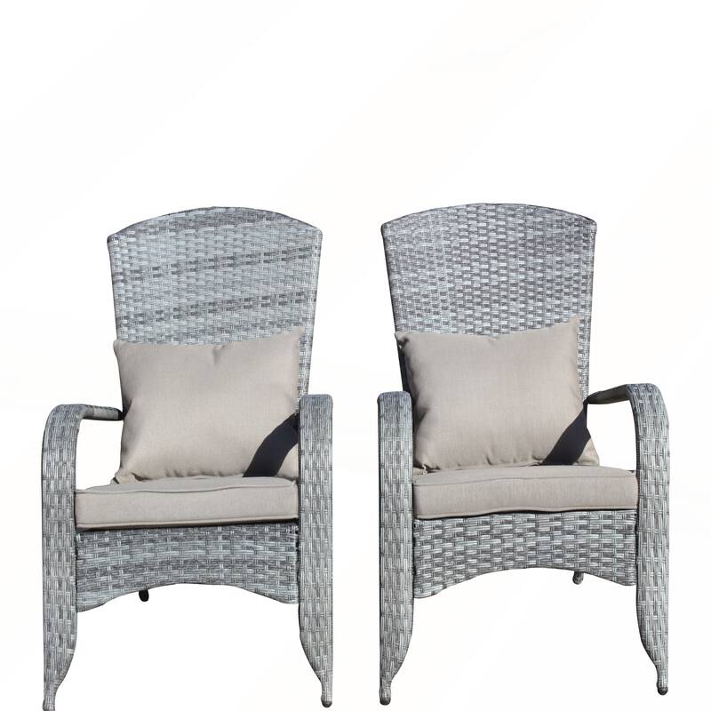 2PCS Patio Chair with Cushions