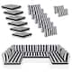 Option Black and white stripes