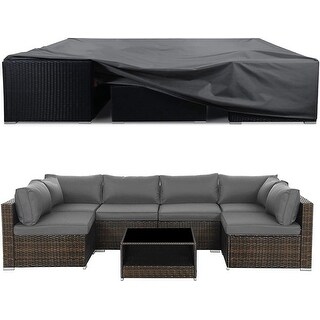 Outdoor Furniture Waterproof Resistant Anti Dust Patio Garden Sofa Couch Cover 