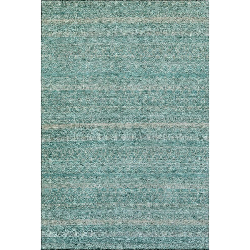 Premium Washable Super Soft Boho Stripes Mayfield Rug