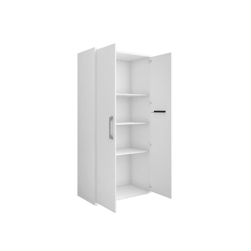 Manhattan Comfort Eiffel Storage Cabinet (Set of 2)