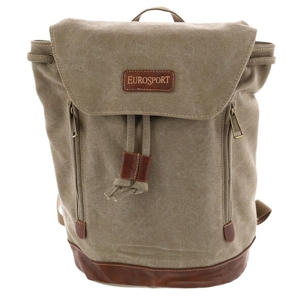 vegan canvas backpack