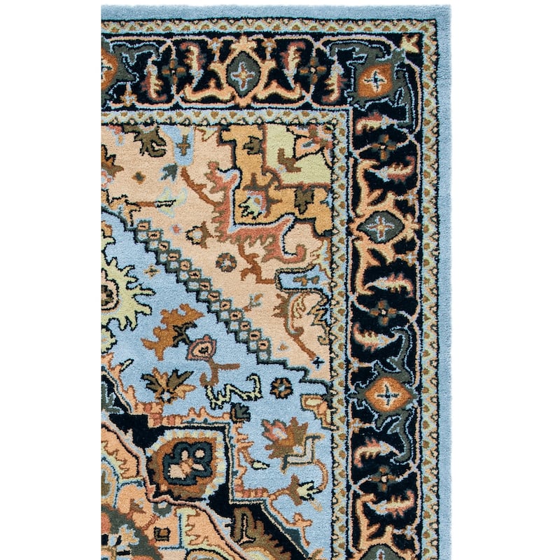 SAFAVIEH Handmade Heritage Carrol Traditional Oriental Wool Rug