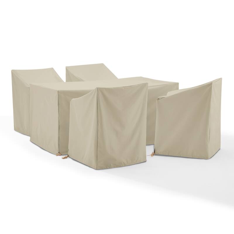 Crosley 5Pc Outdoor Dining Furniture Cover Set