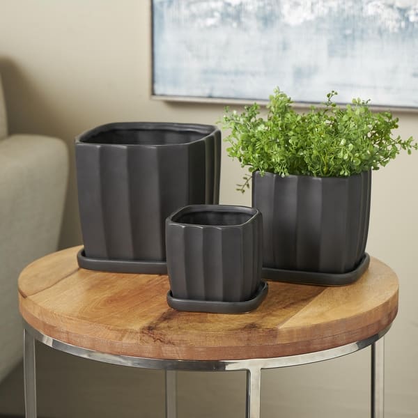 planter box with plastic liner Rustic Wood Planter Box Smoked Brown 30"x6" With Plastic Liner | Stylish Long Natural Accent For Displays