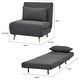 preview thumbnail 31 of 54, Tustin Upholstered Convertible Lounge/ Sleeper Chair