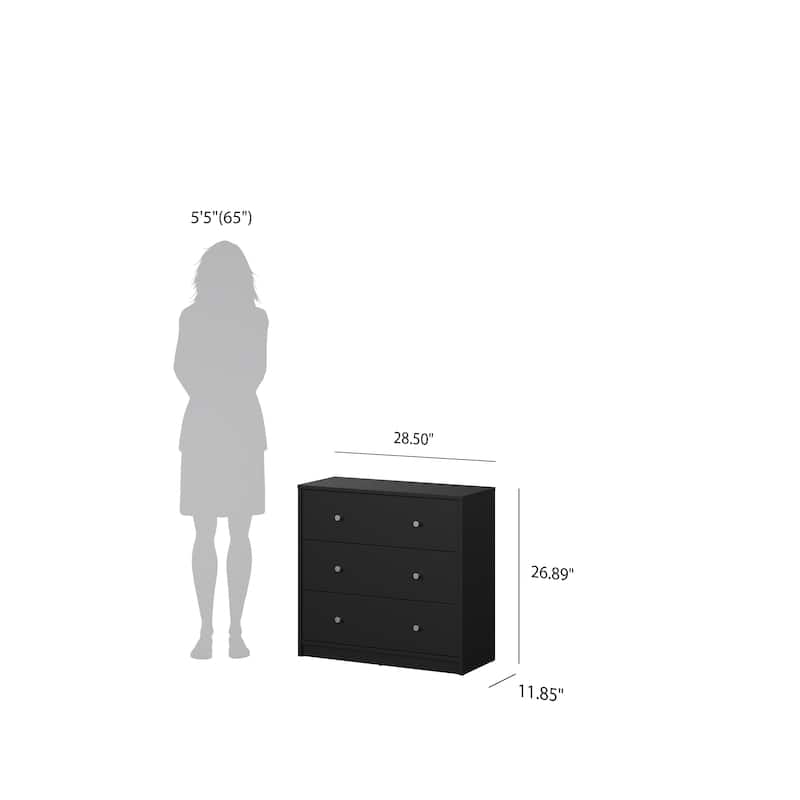 Porch & Den Zoe 2-Piece Bedroom Set - Nightstand And Chest