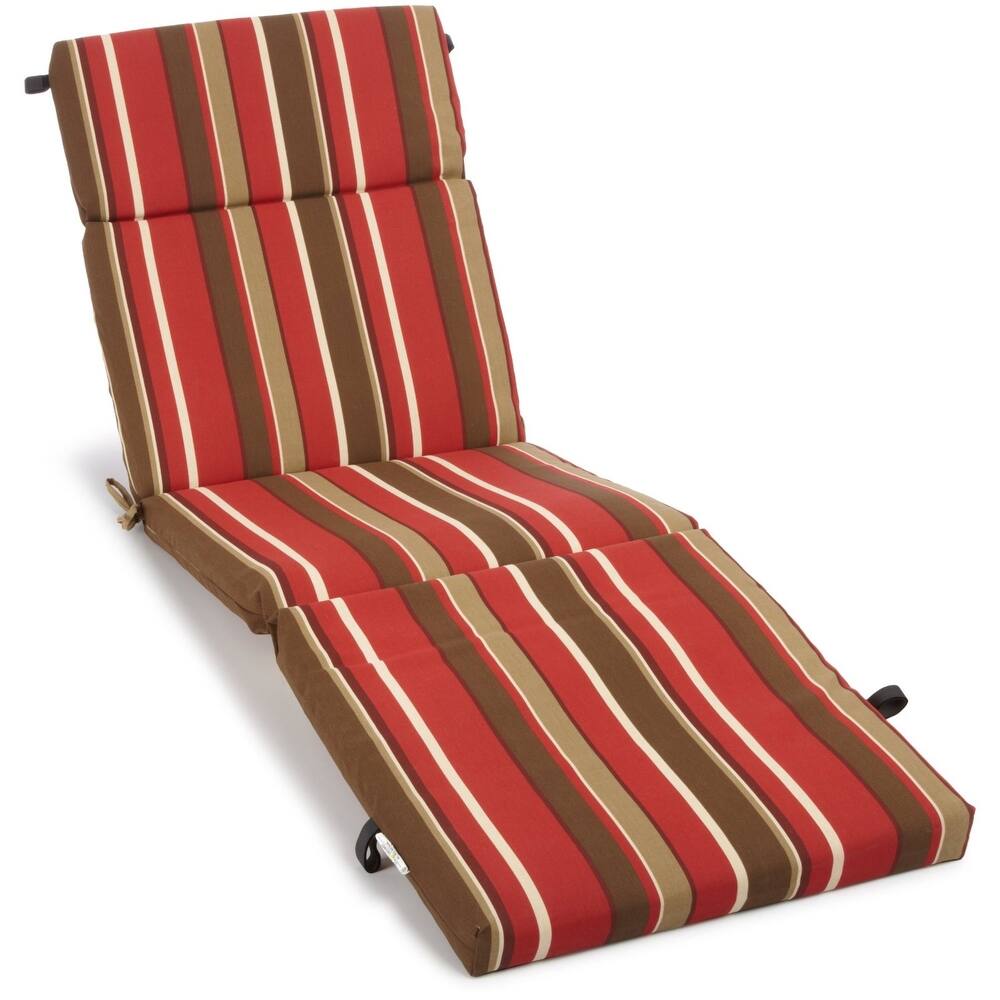 72-inch by 24-inch Outdoor Chaise Lounge Cushion
