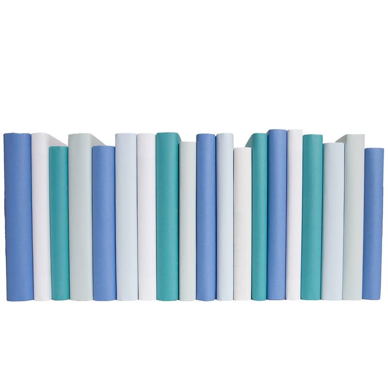 Books Blue Decorative Accessories: Ocean Wrapped Color By The Foot