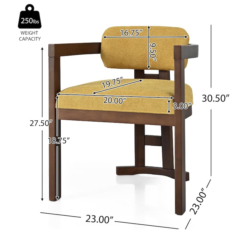 Christopher Knight Home - Evelyn Upholstered Rubberwood Dining Chairs (Set of 4)
