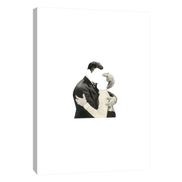 PTM Images 9-105955 PTM Canvas Collection 10" x 8" - "Blind Embrace" Giclee Men and Women Art Print on Canvas