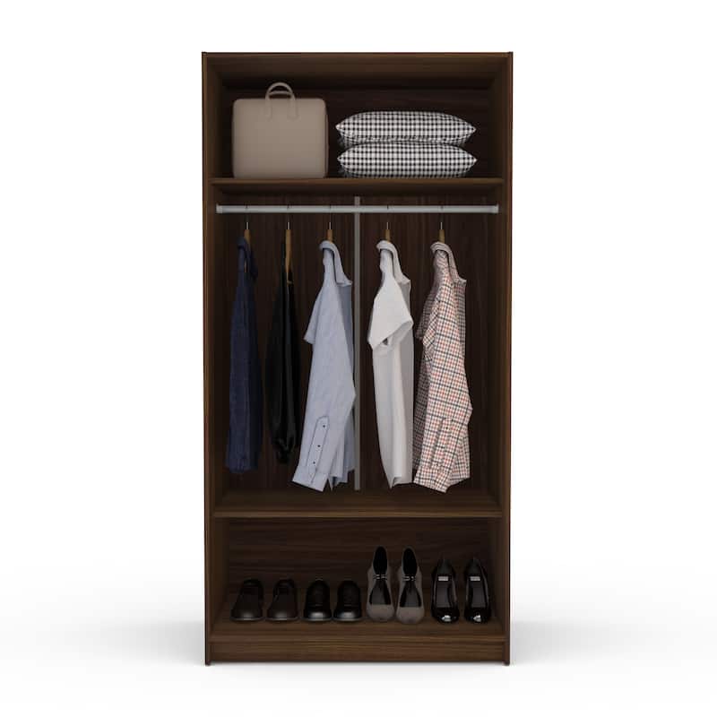 Polifurniture Denmark Wardrobe with 2 Sliding Doors