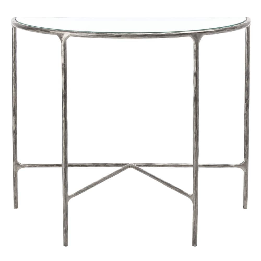 SAFAVIEH Couture Constanca Forged Metal Console Table - 36" W x 18" L x 30" H - 36"W x 18"D x 30"H