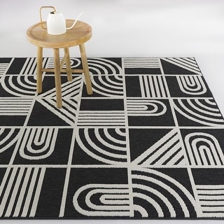 Campion Modern Geometric Indoor/Outdoor Area Rug - Bed Bath & Beyond ...
