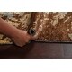 preview thumbnail 17 of 17, Vegetable Dye Wool/ Silk Abstract Area Rug Hand-knotted Modern Carpet - 7'11" x 9'9"