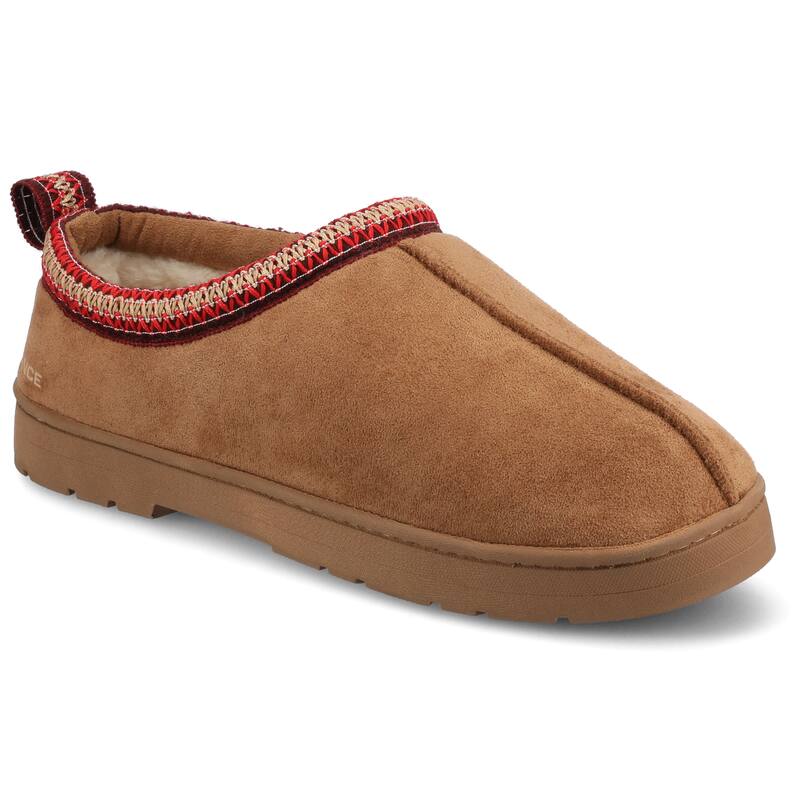 Vance Mens Wheeler Shearling Clog Slipper