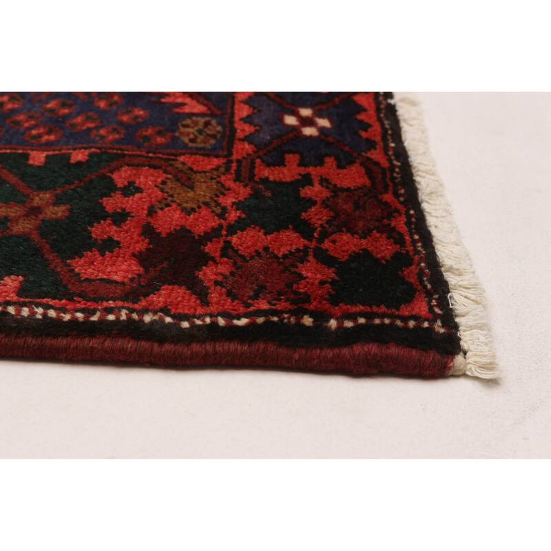 ECARPETGALLERY Hand-knotted Anadol Navy Wool Rug - 3'11 x 7'3