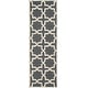 preview thumbnail 141 of 183, SAFAVIEH Handmade Cambridge Trudie Geometric Wool Rug 2'6" x 6' Runner - Dark Grey/Ivory - Runner