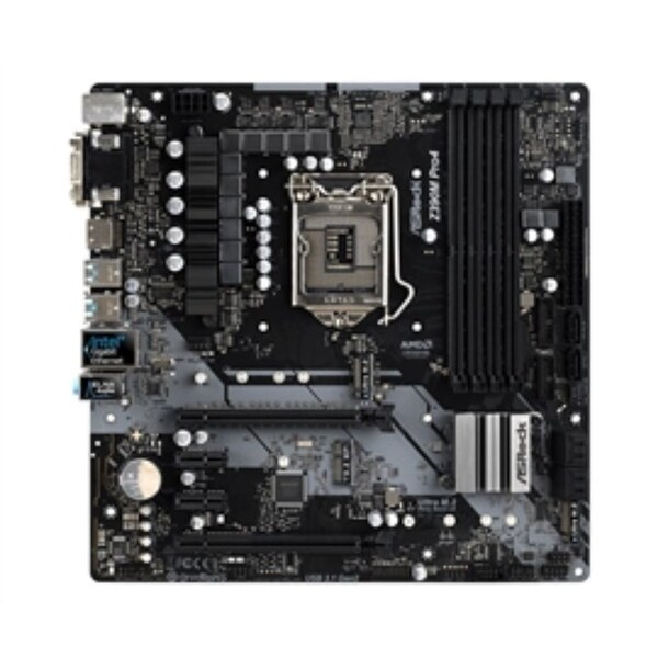 ASRock Motherboard Z390M Pro4 LGA1151 Z390 Max.64GB DDR4 PCI Express SATA3 Micro ATX Retail