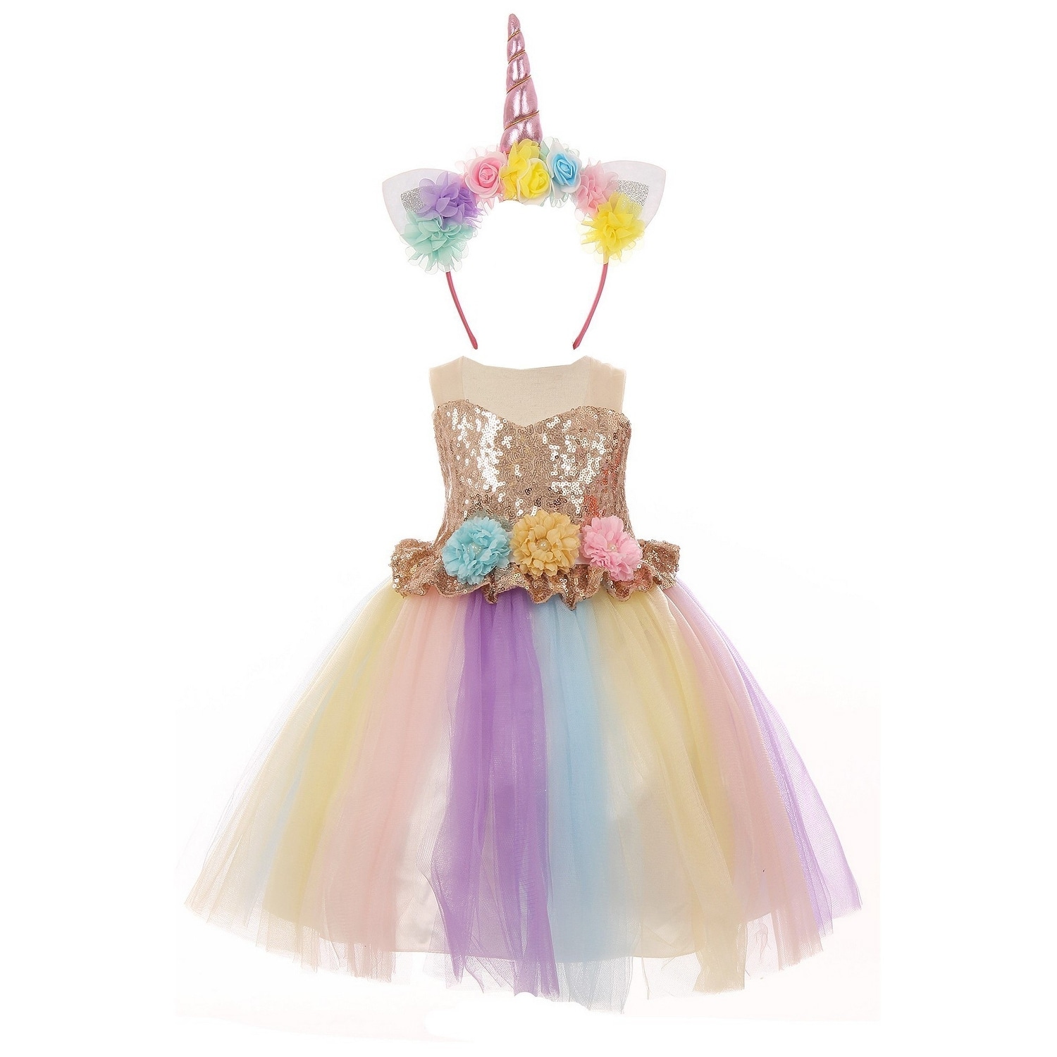 unicorn sequin dress
