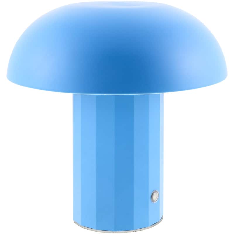 Livabliss Furnas Traditional Accent Table Lamp - Blue