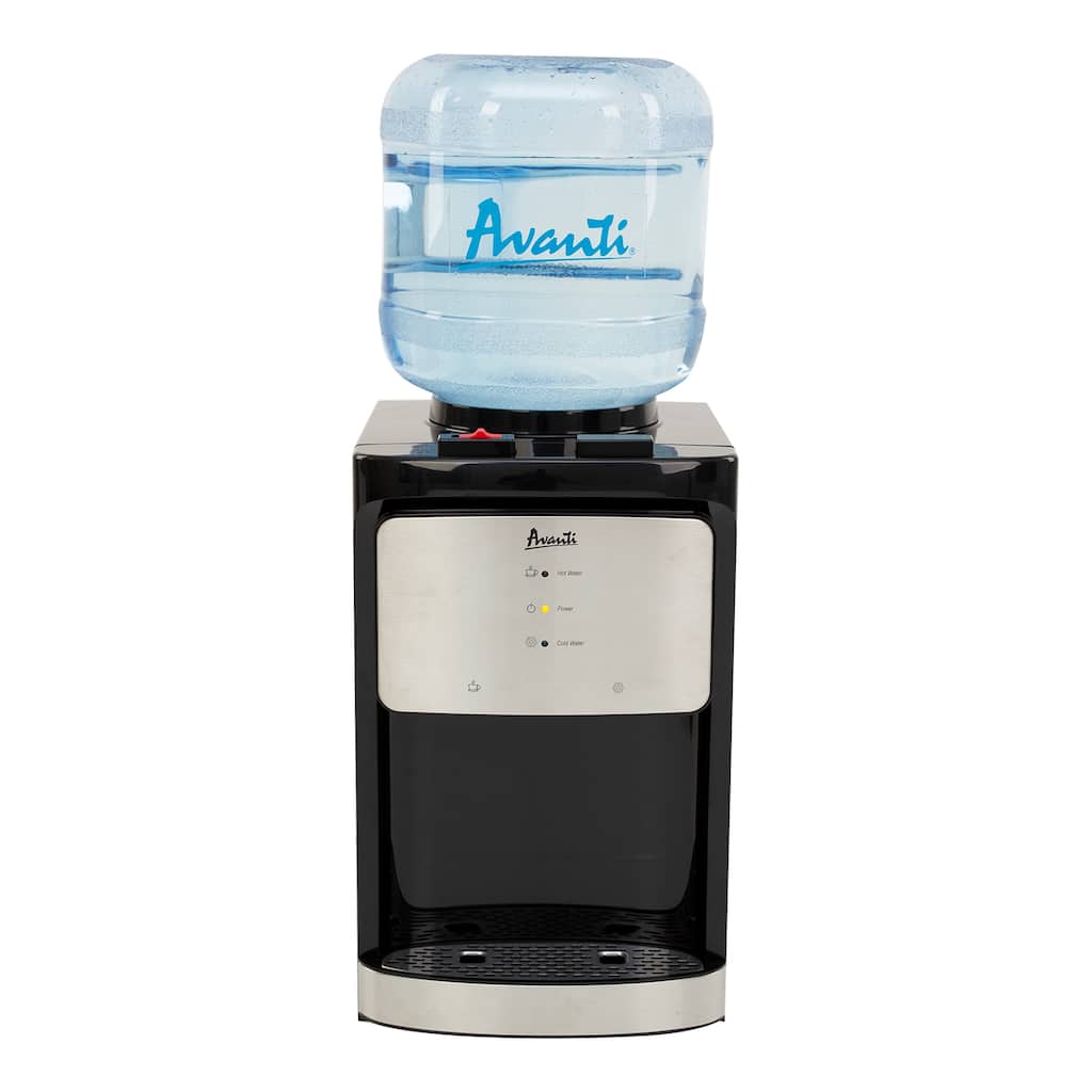 Avanti Countertop Thermoelectric Hot and Cold Water Dispenser, in Stainless Steel