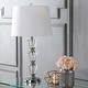 preview thumbnail 5 of 16, Aubrey 27" Crystal LED Table Lamp, Clear (Set of 2) by JONATHAN Y