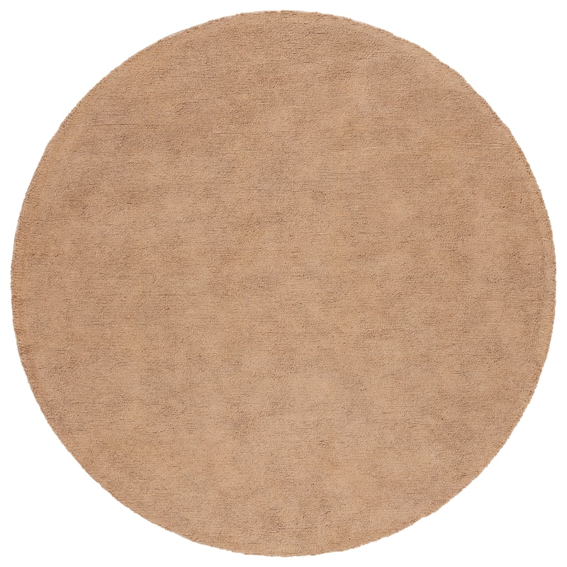 SAFAVIEH Handmade Natural Fiber Morena Casual Jute Rug - 6' Round - Natural