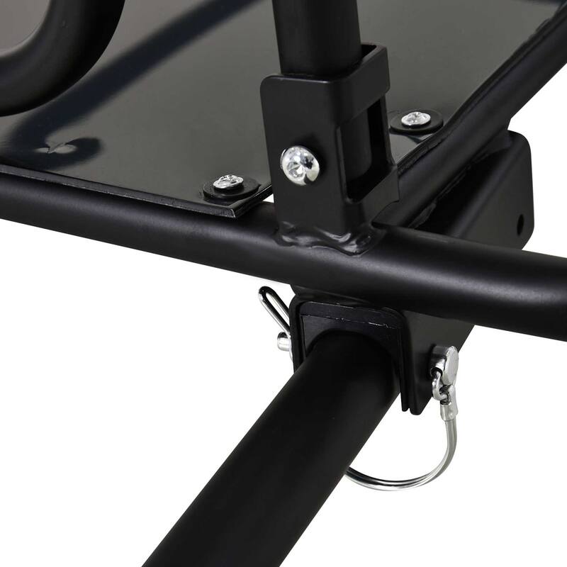 Aosom Bike Cargo Trailer for Hefty Loads with Foldable Compact Design, Bike Wagon Bike Trailer