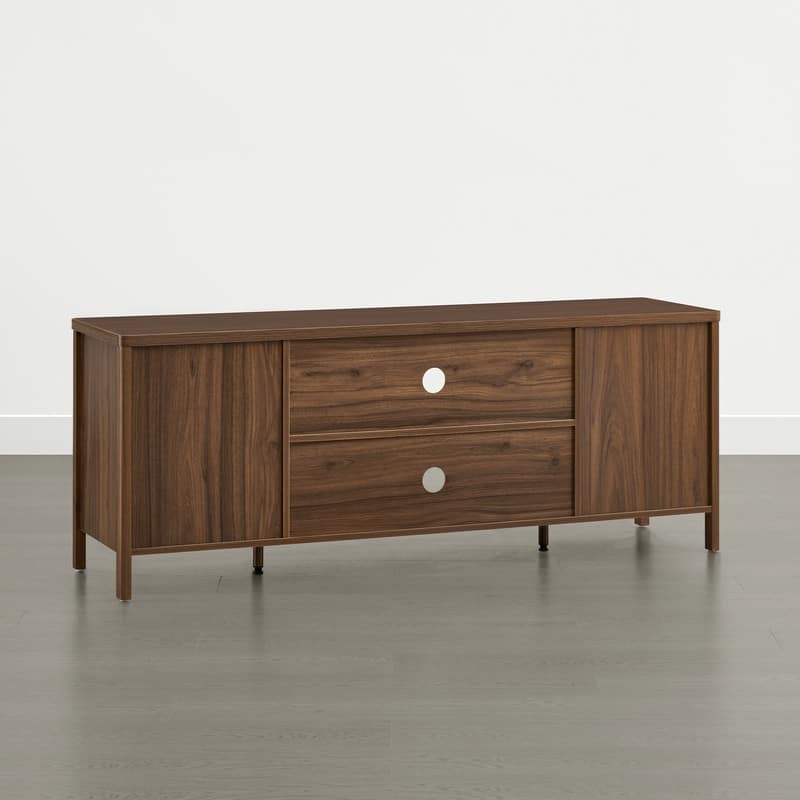 Spruce & Spring 62" Bohemian TV Stand Modern Media Console Entertainment Center