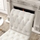 preview thumbnail 12 of 19, Upholstered Accent Lounge Chair for Bedroom Living Room Armless Slipper Chair with Wood Legs