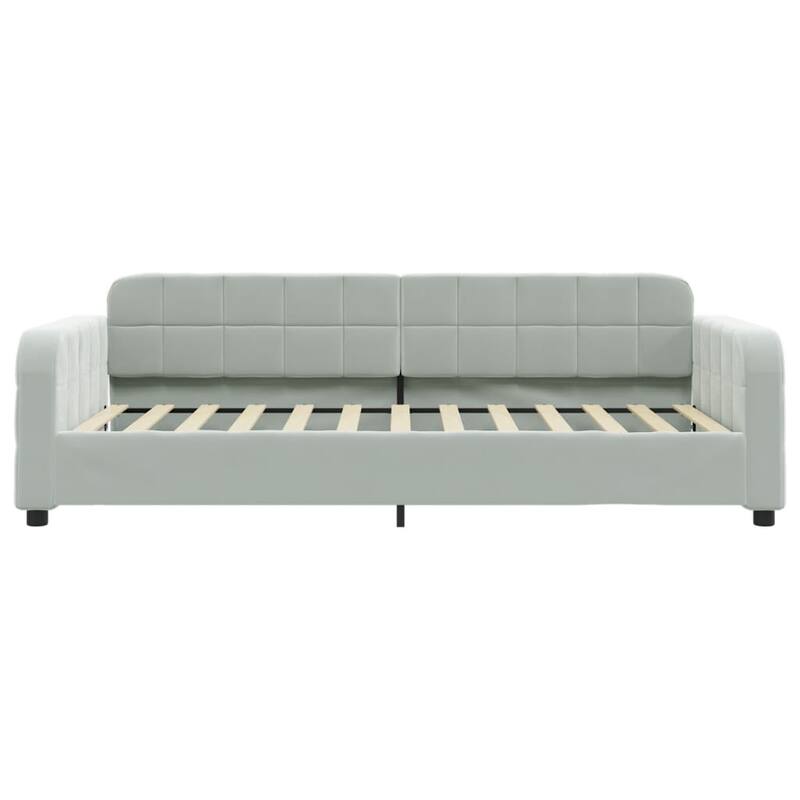 vidaXL Day Bed Upholstered Sofa Bed Daybed for Bedroom Living Room Velvet