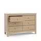 preview thumbnail 19 of 49, Graco Noah 6 Drawer Double Dresser