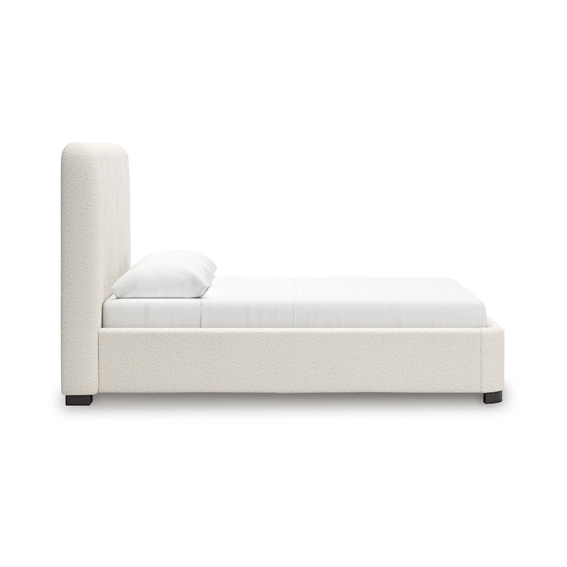 Signature Design by Ashley Whittgate Beige Upholstered Bed