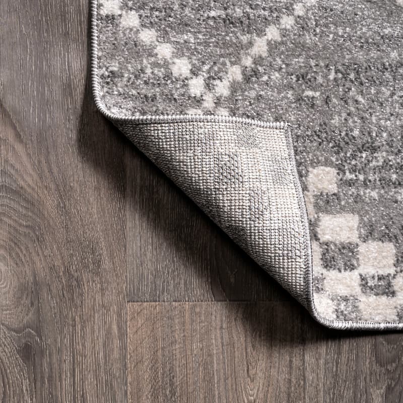 JONATHAN Y Ifrane Moroccan Modern Diamond Area Rug