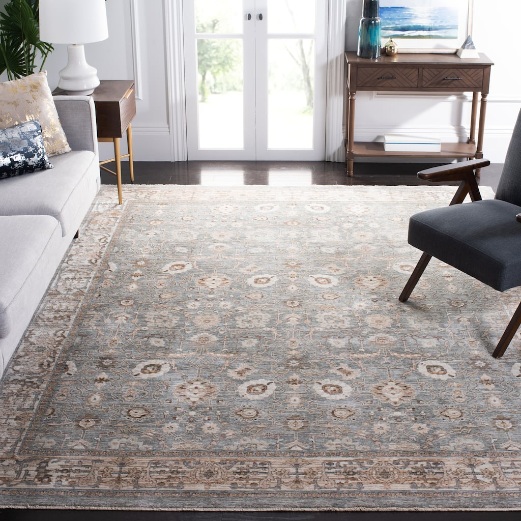 SAFAVIEH Harlow Slip Resistant Alesia Oriental Rug - 8' x 10'