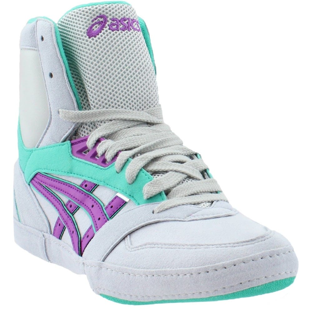 asics purple lyte wrestling shoes