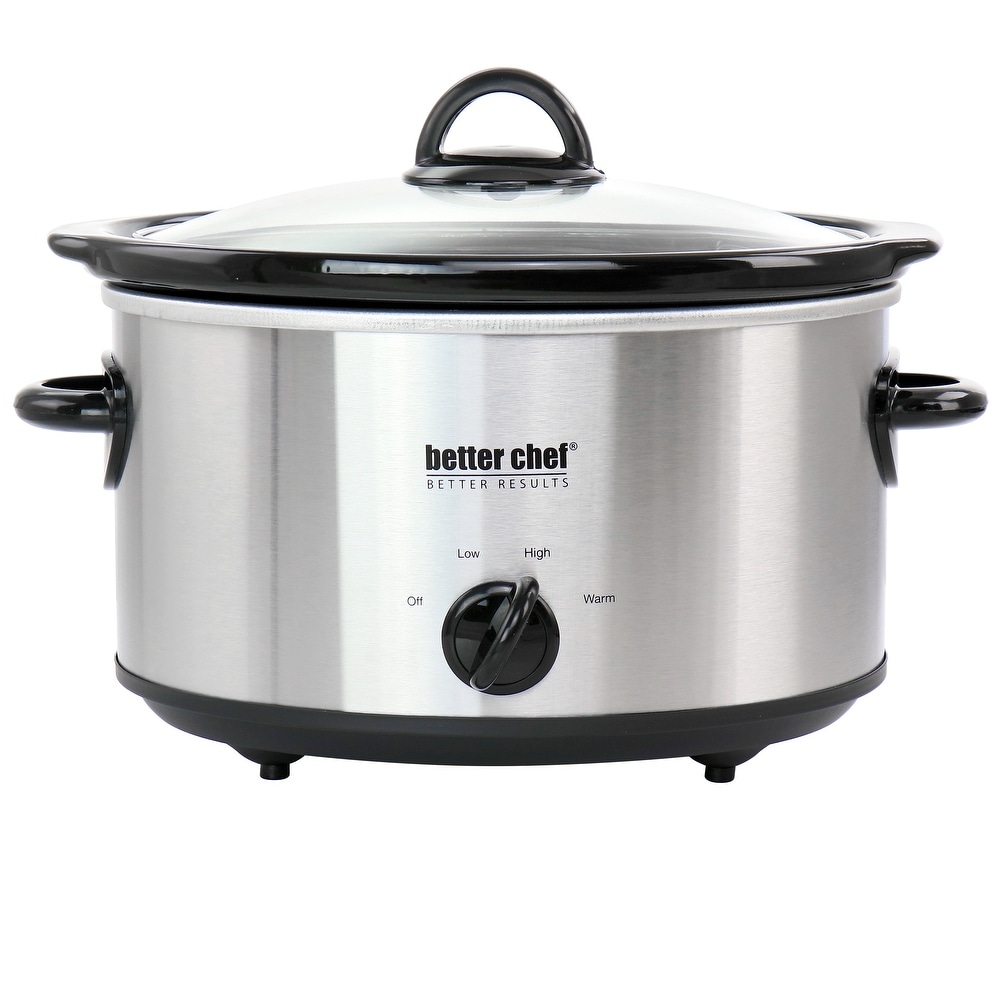 GreenLife 6 qt Slow Cooker, White