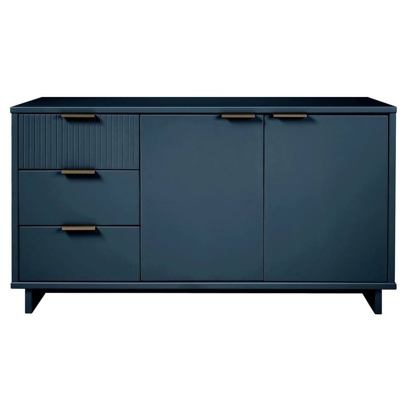 Manhattan Comfort Granville 55.07" 3 Drawer Modern Sideboard