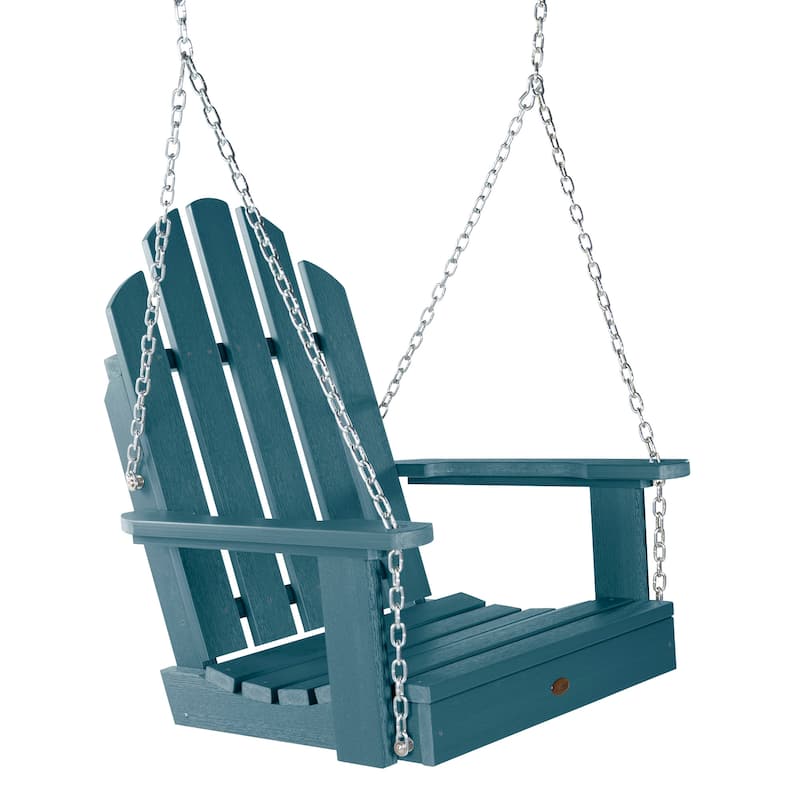 HIGHWOOD Classic Westport Single Seat Outdoor Swing - Nantucket Blue