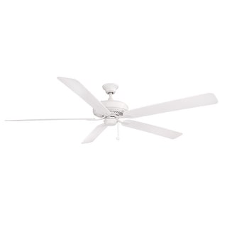 Fanimation Edgewood 72 inch Indoor/Outdoor Ceiling Fan - Matte White