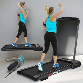 2 in 1LED Display Walking Running Jogging Under Desk Treadmill - Bed ...