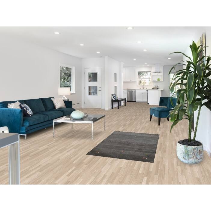 Hand Knotted Oriental 100% Wool Carpet Tribal Animal Pictorial Greys & Charcoal Gabbeh Area Rug - 4' 10'' X 3' 0''